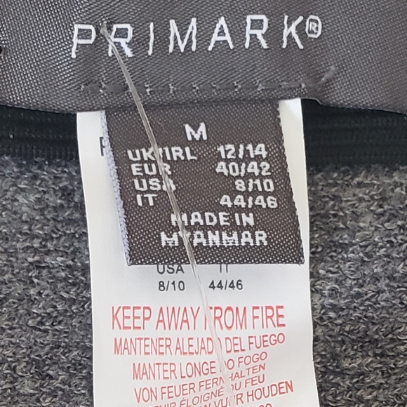 New Primark Gray A-line Mini Skirt - Picture 5 of 5